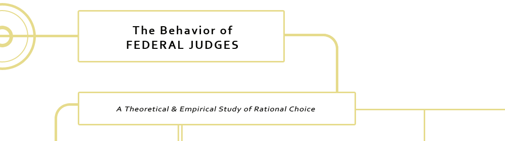 Featured image of post 法官的經濟學：導讀《聯邦法官的行為－理性選擇理論與實證研究》